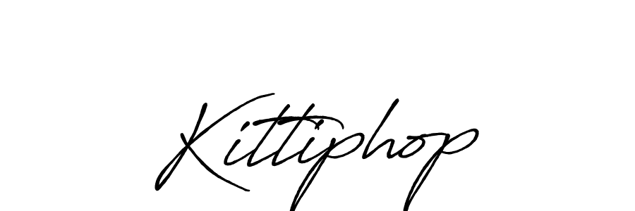 Create a beautiful signature design for name Kittiphop. With this signature (Antro_Vectra_Bolder) fonts, you can make a handwritten signature for free. Kittiphop signature style 7 images and pictures png