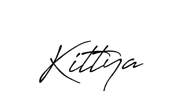 Best and Professional Signature Style for Kittya. Antro_Vectra_Bolder Best Signature Style Collection. Kittya signature style 7 images and pictures png