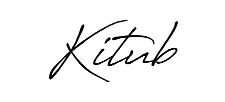 A classic penmanship look for Kitub. The Antro_Vectra_Bolder font brings timeless elegance and confidence to every signed document. Kitub signature style 7 images and pictures png