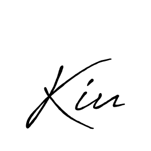 The best way (Antro_Vectra_Bolder) to make a short signature is to pick only two or three words in your name. The name Kiu include a total of six letters. For converting this name. Kiu signature style 7 images and pictures png