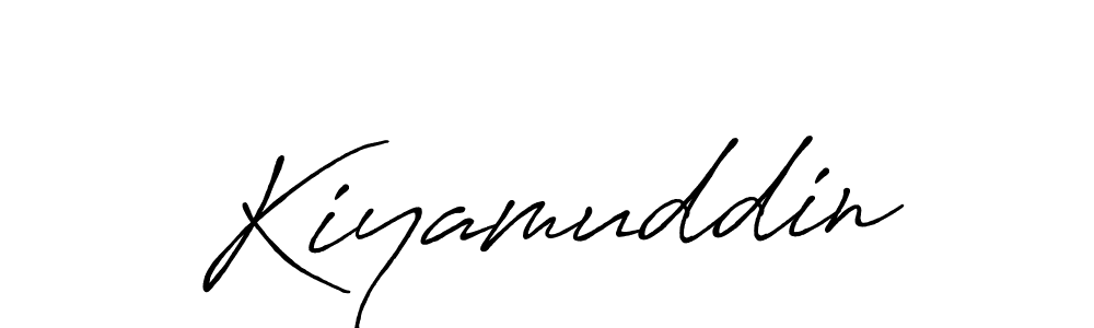Kiyamuddin stylish signature style. Best Handwritten Sign (Antro_Vectra_Bolder) for my name. Handwritten Signature Collection Ideas for my name Kiyamuddin. Kiyamuddin signature style 7 images and pictures png