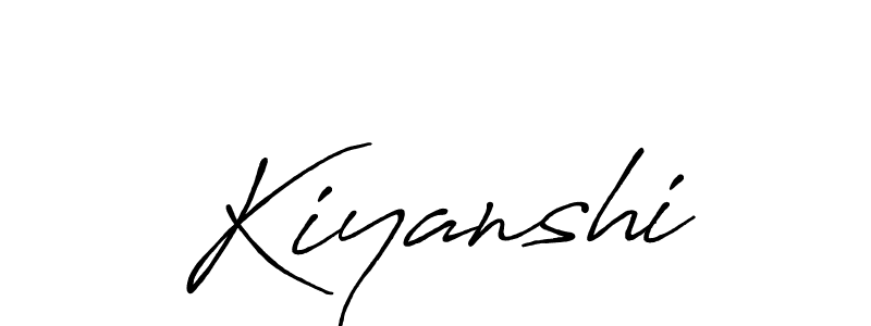 How to Draw Kiyanshi signature style? Antro_Vectra_Bolder is a latest design signature styles for name Kiyanshi. Kiyanshi signature style 7 images and pictures png