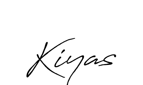 Design your own signature with our free online signature maker. With this signature software, you can create a handwritten (Antro_Vectra_Bolder) signature for name Kiyas. Kiyas signature style 7 images and pictures png