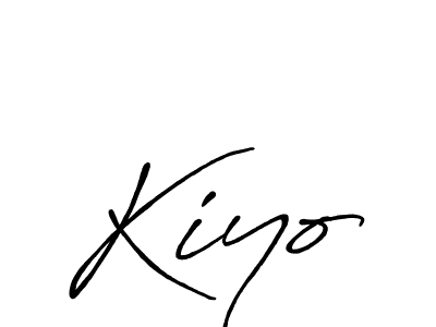 It looks lik you need a new signature style for name Kiyo. Design unique handwritten (Antro_Vectra_Bolder) signature with our free signature maker in just a few clicks. Kiyo signature style 7 images and pictures png