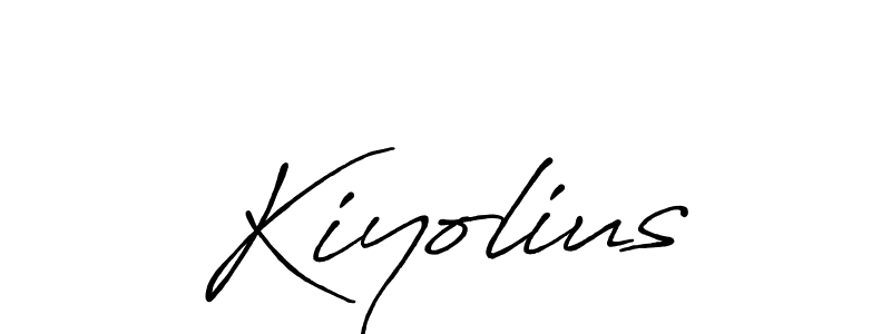 Also You can easily find your signature by using the search form. We will create Kiyolius name handwritten signature images for you free of cost using Antro_Vectra_Bolder sign style. Kiyolius signature style 7 images and pictures png