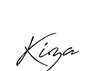 Best and Professional Signature Style for Kiza. Antro_Vectra_Bolder Best Signature Style Collection. Kiza signature style 7 images and pictures png