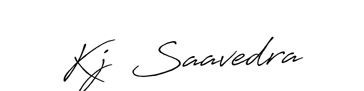 Also we have Kj  Saavedra name is the best signature style. Create professional handwritten signature collection using Antro_Vectra_Bolder autograph style. Kj  Saavedra signature style 7 images and pictures png