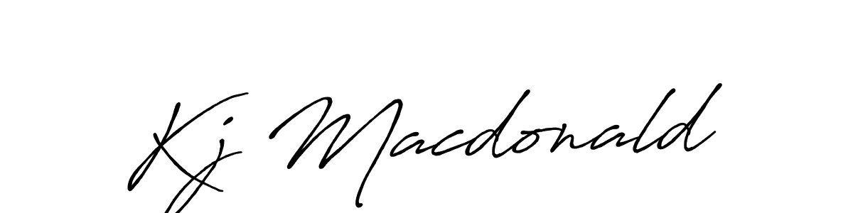 Also we have Kj Macdonald name is the best signature style. Create professional handwritten signature collection using Antro_Vectra_Bolder autograph style. Kj Macdonald signature style 7 images and pictures png
