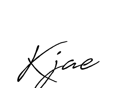 Use a signature maker to create a handwritten signature online. With this signature software, you can design (Antro_Vectra_Bolder) your own signature for name Kjae. Kjae signature style 7 images and pictures png