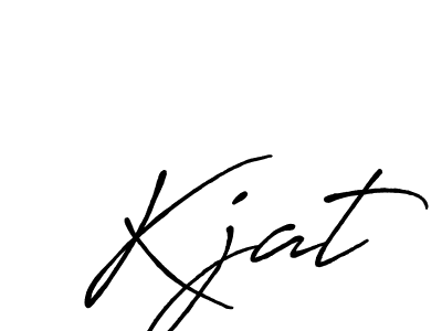 Antro_Vectra_Bolder is a professional signature style that is perfect for those who want to add a touch of class to their signature. It is also a great choice for those who want to make their signature more unique. Get Kjat name to fancy signature for free. Kjat signature style 7 images and pictures png