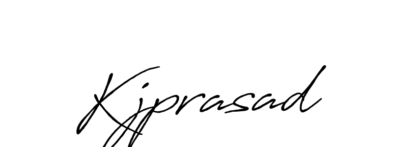 It looks lik you need a new signature style for name Kjprasad. Design unique handwritten (Antro_Vectra_Bolder) signature with our free signature maker in just a few clicks. Kjprasad signature style 7 images and pictures png