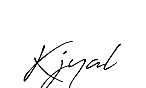 Similarly Antro_Vectra_Bolder is the best handwritten signature design. Signature creator online .You can use it as an online autograph creator for name Kjyal. Kjyal signature style 7 images and pictures png