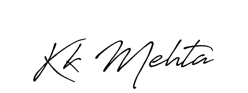 Also we have Kk Mehta name is the best signature style. Create professional handwritten signature collection using Antro_Vectra_Bolder autograph style. Kk Mehta signature style 7 images and pictures png