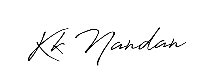 How to Draw Kk Nandan signature style? Antro_Vectra_Bolder is a latest design signature styles for name Kk Nandan. Kk Nandan signature style 7 images and pictures png