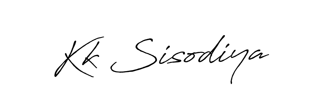 How to Draw Kk Sisodiya signature style? Antro_Vectra_Bolder is a latest design signature styles for name Kk Sisodiya. Kk Sisodiya signature style 7 images and pictures png