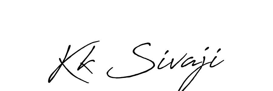 The best way (Antro_Vectra_Bolder) to make a short signature is to pick only two or three words in your name. The name Kk Sivaji include a total of six letters. For converting this name. Kk Sivaji signature style 7 images and pictures png