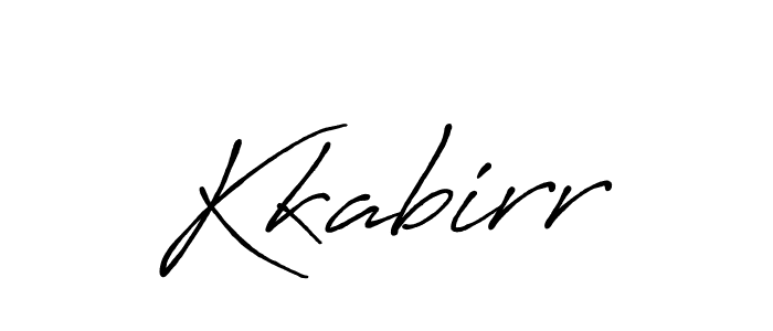 Similarly Antro_Vectra_Bolder is the best handwritten signature design. Signature creator online .You can use it as an online autograph creator for name Kkabirr. Kkabirr signature style 7 images and pictures png