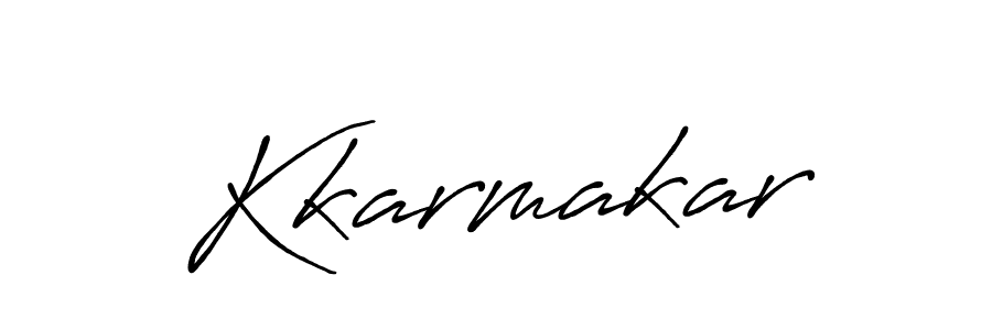 Also we have Kkarmakar name is the best signature style. Create professional handwritten signature collection using Antro_Vectra_Bolder autograph style. Kkarmakar signature style 7 images and pictures png