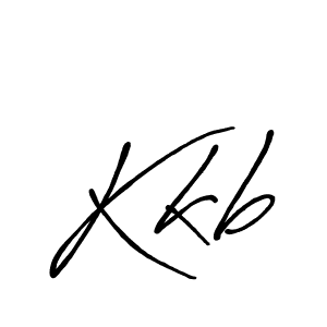 Use a signature maker to create a handwritten signature online. With this signature software, you can design (Antro_Vectra_Bolder) your own signature for name Kkb. Kkb signature style 7 images and pictures png