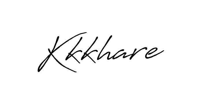 Create a beautiful signature design for name Kkkhare. With this signature (Antro_Vectra_Bolder) fonts, you can make a handwritten signature for free. Kkkhare signature style 7 images and pictures png