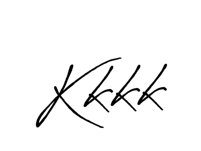 How to make Kkkk name signature. Use Antro_Vectra_Bolder style for creating short signs online. This is the latest handwritten sign. Kkkk signature style 7 images and pictures png