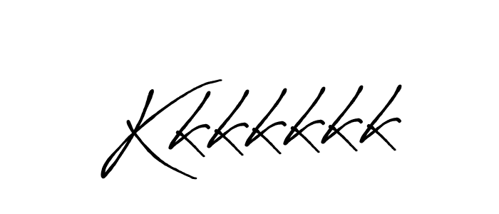 Create a beautiful signature design for name Kkkkkkk. With this signature (Antro_Vectra_Bolder) fonts, you can make a handwritten signature for free. Kkkkkkk signature style 7 images and pictures png