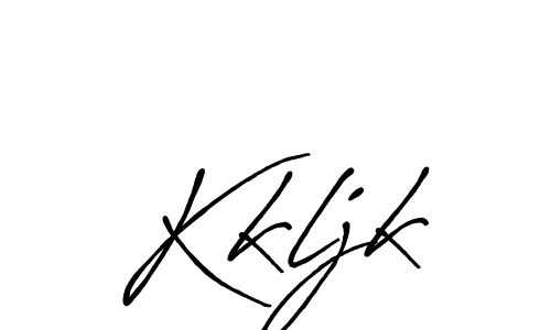 Kkljk stylish signature style. Best Handwritten Sign (Antro_Vectra_Bolder) for my name. Handwritten Signature Collection Ideas for my name Kkljk. Kkljk signature style 7 images and pictures png