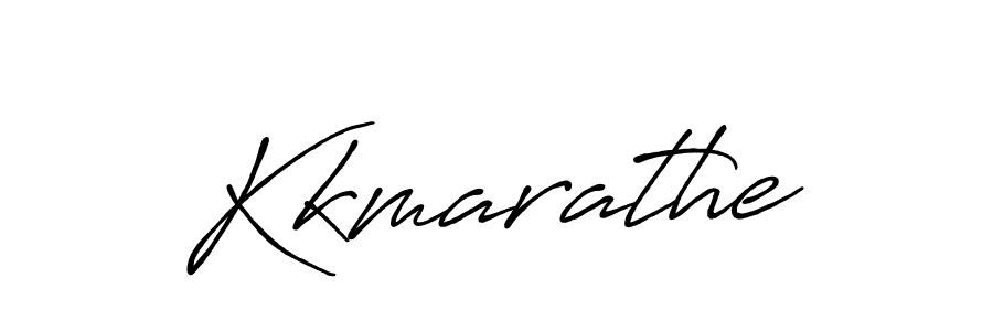 Make a beautiful signature design for name Kkmarathe. With this signature (Antro_Vectra_Bolder) style, you can create a handwritten signature for free. Kkmarathe signature style 7 images and pictures png