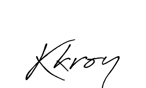 Similarly Antro_Vectra_Bolder is the best handwritten signature design. Signature creator online .You can use it as an online autograph creator for name Kkroy. Kkroy signature style 7 images and pictures png