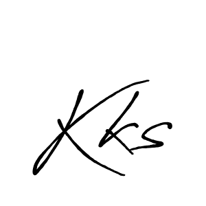 How to make Kks name signature. Use Antro_Vectra_Bolder style for creating short signs online. This is the latest handwritten sign. Kks signature style 7 images and pictures png