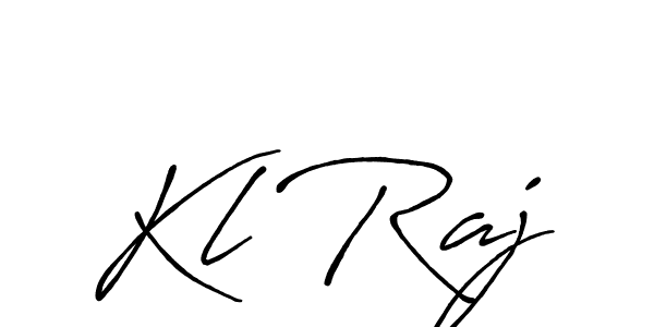 Make a beautiful signature design for name Kl Raj. Use this online signature maker to create a handwritten signature for free. Kl Raj signature style 7 images and pictures png