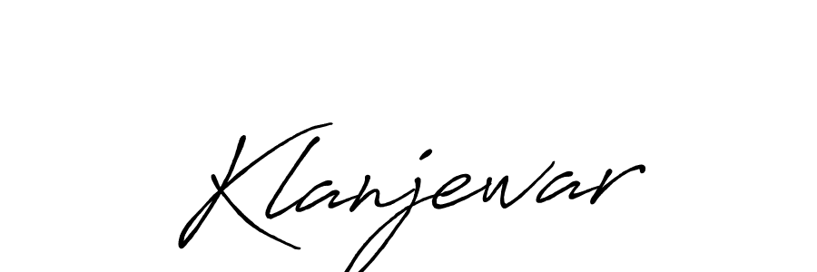 Similarly Antro_Vectra_Bolder is the best handwritten signature design. Signature creator online .You can use it as an online autograph creator for name Klanjewar. Klanjewar signature style 7 images and pictures png