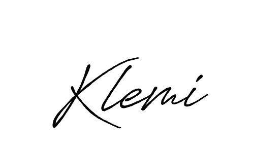 Antro_Vectra_Bolder is a professional signature style that is perfect for those who want to add a touch of class to their signature. It is also a great choice for those who want to make their signature more unique. Get Klemi name to fancy signature for free. Klemi signature style 7 images and pictures png