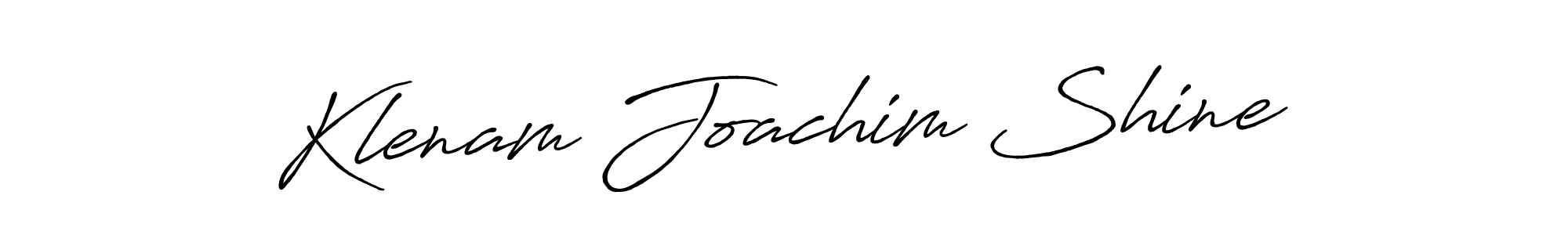 if you are searching for the best signature style for your name Klenam Joachim Shine. so please give up your signature search. here we have designed multiple signature styles  using Antro_Vectra_Bolder. Klenam Joachim Shine signature style 7 images and pictures png