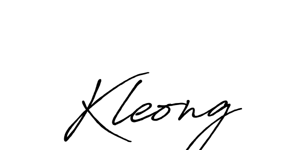 The best way (Antro_Vectra_Bolder) to make a short signature is to pick only two or three words in your name. The name Kleong include a total of six letters. For converting this name. Kleong signature style 7 images and pictures png