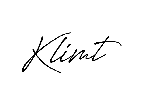 Create a beautiful signature design for name Klimt. With this signature (Antro_Vectra_Bolder) fonts, you can make a handwritten signature for free. Klimt signature style 7 images and pictures png