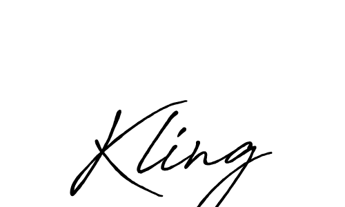 Also You can easily find your signature by using the search form. We will create Kling name handwritten signature images for you free of cost using Antro_Vectra_Bolder sign style. Kling signature style 7 images and pictures png