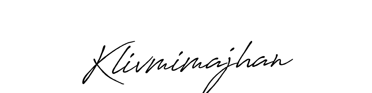Similarly Antro_Vectra_Bolder is the best handwritten signature design. Signature creator online .You can use it as an online autograph creator for name Klivmimajhan. Klivmimajhan signature style 7 images and pictures png