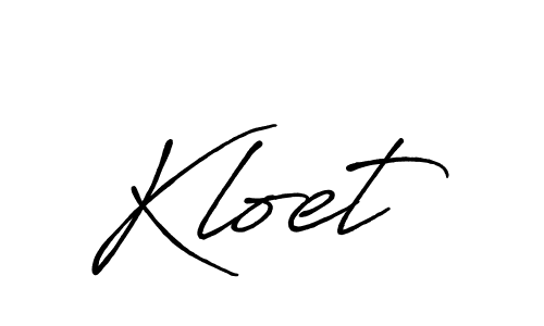 How to make Kloet signature? Antro_Vectra_Bolder is a professional autograph style. Create handwritten signature for Kloet name. Kloet signature style 7 images and pictures png