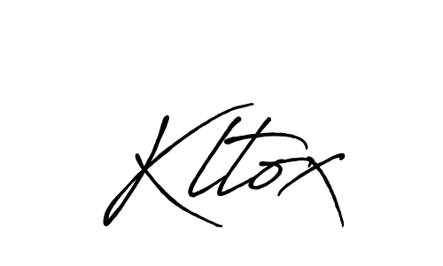 Design your own signature with our free online signature maker. With this signature software, you can create a handwritten (Antro_Vectra_Bolder) signature for name Kltox. Kltox signature style 7 images and pictures png
