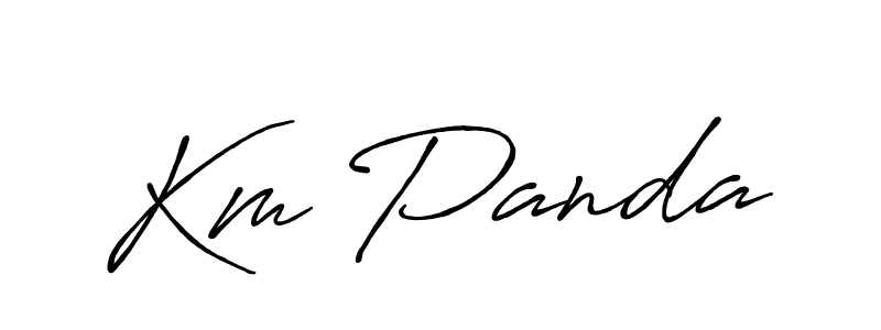 Make a beautiful signature design for name Km Panda. Use this online signature maker to create a handwritten signature for free. Km Panda signature style 7 images and pictures png