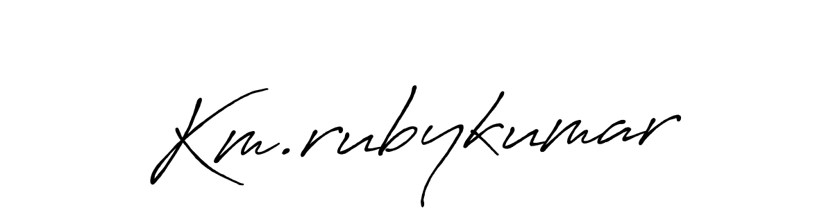 Make a short Km.rubykumar signature style. Manage your documents anywhere anytime using Antro_Vectra_Bolder. Create and add eSignatures, submit forms, share and send files easily. Km.rubykumar signature style 7 images and pictures png