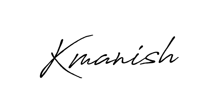 Once you've used our free online signature maker to create your best signature Antro_Vectra_Bolder style, it's time to enjoy all of the benefits that Kmanish name signing documents. Kmanish signature style 7 images and pictures png