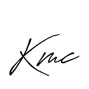 Similarly Antro_Vectra_Bolder is the best handwritten signature design. Signature creator online .You can use it as an online autograph creator for name Kmc. Kmc signature style 7 images and pictures png