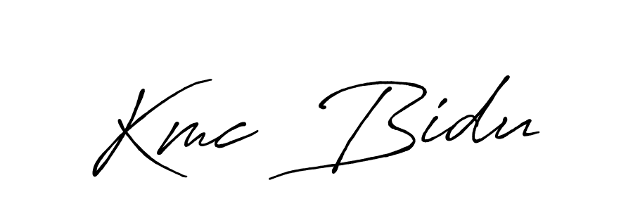 It looks lik you need a new signature style for name Kmc  Bidu. Design unique handwritten (Antro_Vectra_Bolder) signature with our free signature maker in just a few clicks. Kmc  Bidu signature style 7 images and pictures png