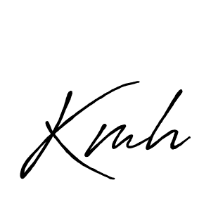 The best way (Antro_Vectra_Bolder) to make a short signature is to pick only two or three words in your name. The name Kmh include a total of six letters. For converting this name. Kmh signature style 7 images and pictures png