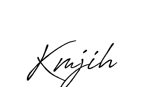 You should practise on your own different ways (Antro_Vectra_Bolder) to write your name (Kmjih) in signature. don't let someone else do it for you. Kmjih signature style 7 images and pictures png