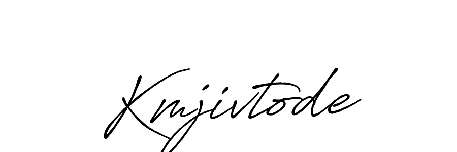 How to make Kmjivtode signature? Antro_Vectra_Bolder is a professional autograph style. Create handwritten signature for Kmjivtode name. Kmjivtode signature style 7 images and pictures png