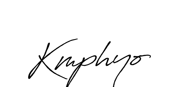 Similarly Antro_Vectra_Bolder is the best handwritten signature design. Signature creator online .You can use it as an online autograph creator for name Kmphyo. Kmphyo signature style 7 images and pictures png