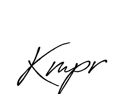 Design your own signature with our free online signature maker. With this signature software, you can create a handwritten (Antro_Vectra_Bolder) signature for name Kmpr. Kmpr signature style 7 images and pictures png